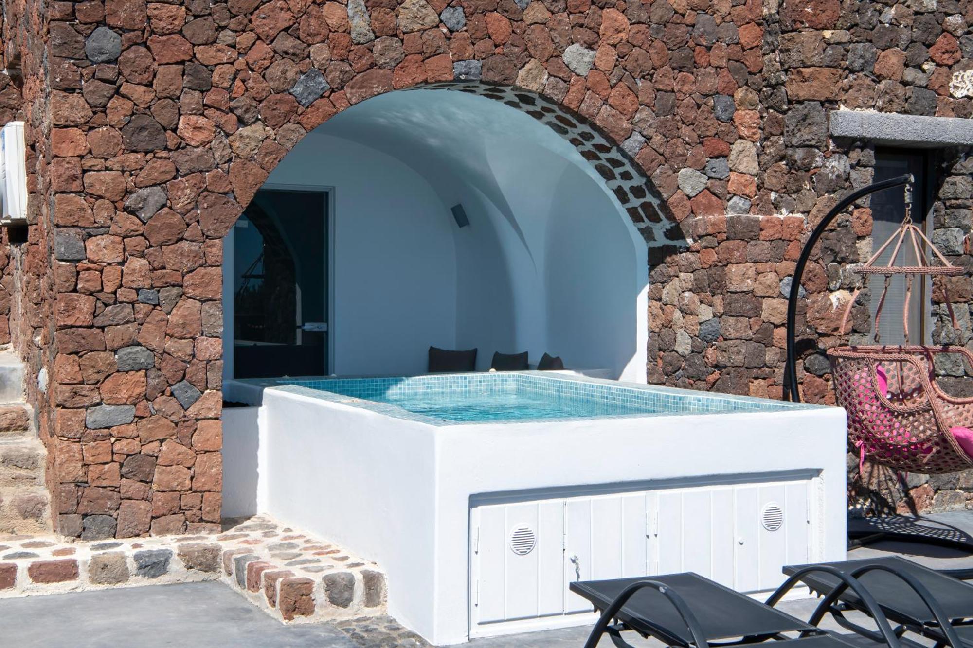 Luxe Efis Home Sea View 4 Villas & 4 Prive Jacuzzi อิเมโรวิยอน ภายนอก รูปภาพ